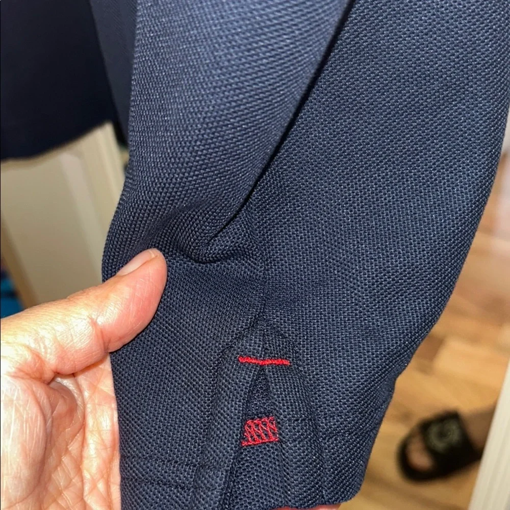 Nautica Men's Navy Polo Shirt worn once before great shape - Picture 7 of 7